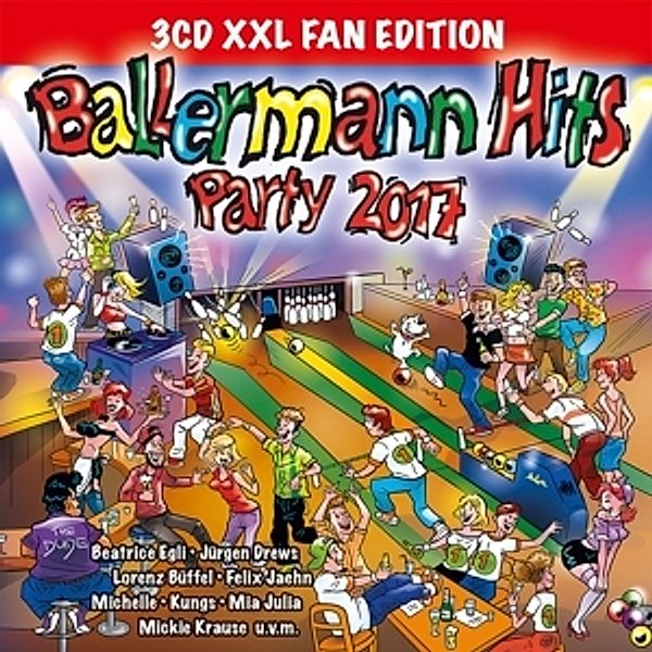 Ballermann Hits Party 2017 (XXL Fan Edition), Various