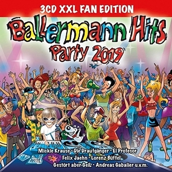 Ballermann Hits Party 2019 (XXL Fan Edition), Various