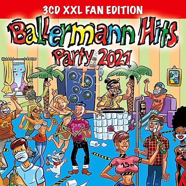 Ballermann Hits Party 2021 (XXL Fan Edition, 3 CDs), Various