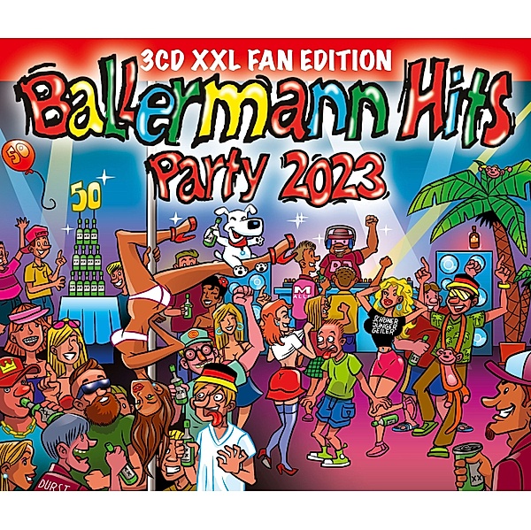 Ballermann Hits Party 2023 (XXL Fan Edition) (3 CDs), Diverse Interpreten
