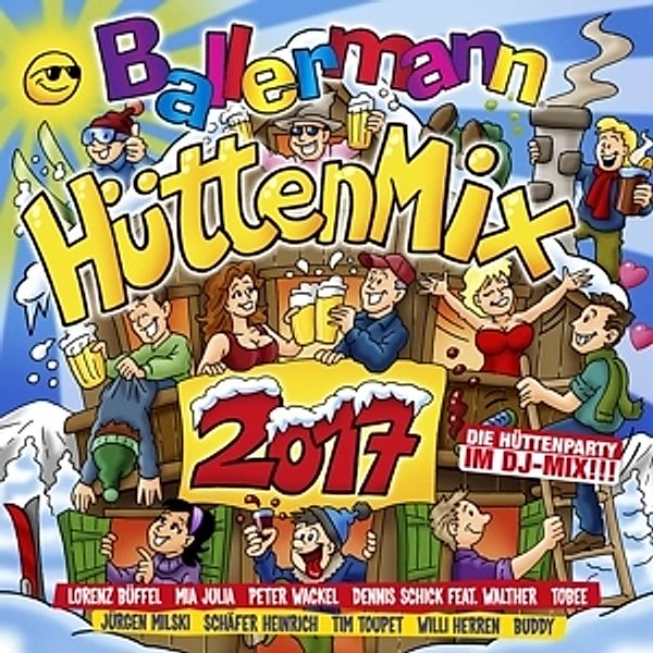 Ballermann Hütten Mix 2017, Diverse Interpreten