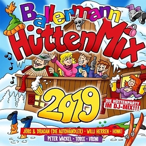 Ballermann Hütten Mix 2019, Diverse Interpreten