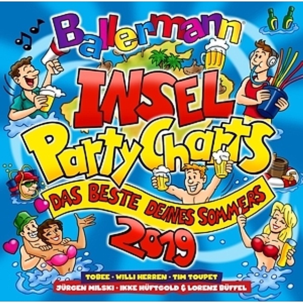 Ballermann Inselpartycharts - Das Beste Deines Sommers 2019 (2  CDs), Various