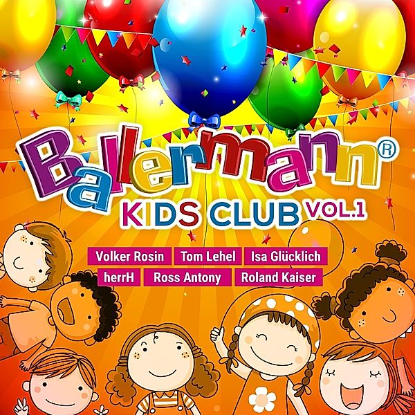 Ballermann Kids Club Vol.1, Diverse Interpreten