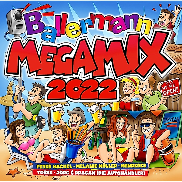 Ballermann Megamix 2022, Diverse Interpreten