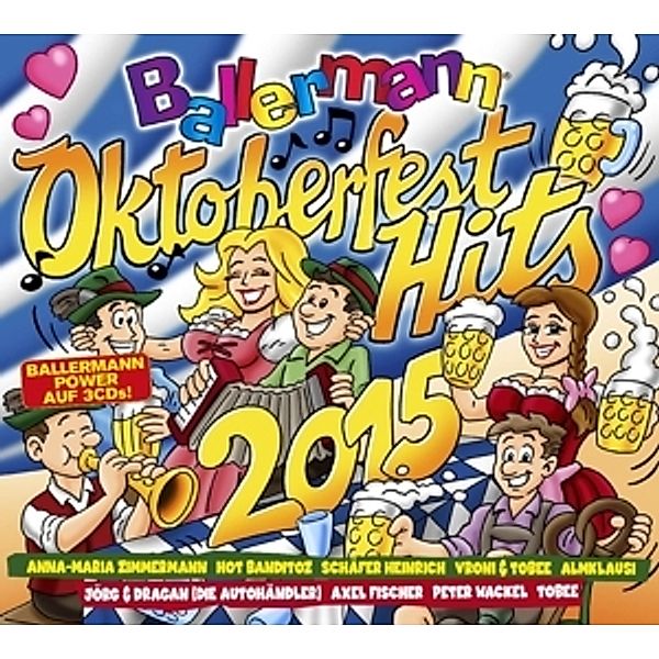 Ballermann Oktoberfest Hits 2015, Various