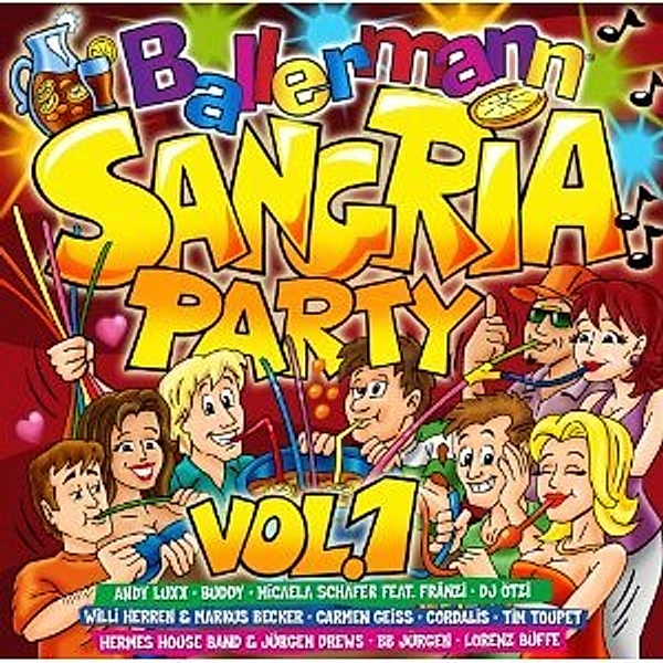 Ballermann Sangria Party Vol.1, Diverse Interpreten