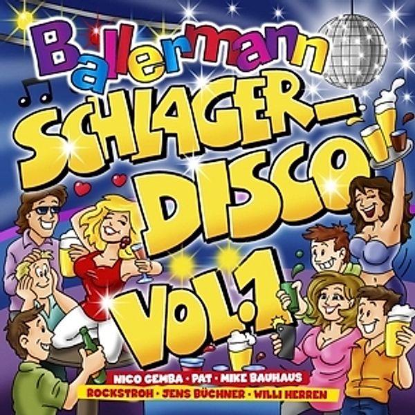 Ballermann Schlagerdisco Vol.1, Diverse Interpreten