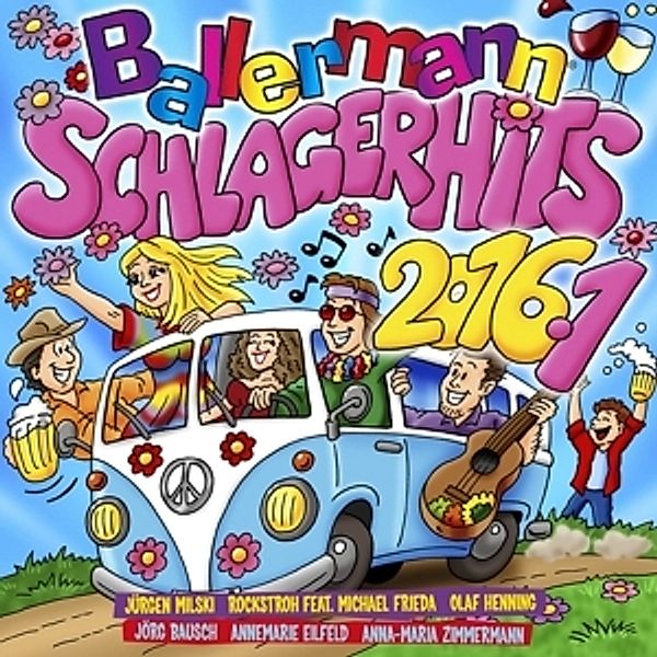 Ballermann Schlagerhits 2016.1, Diverse Interpreten