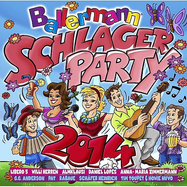 Ballermann Schlagerparty 2014, Diverse Interpreten