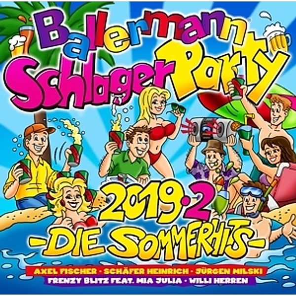 Ballermann Schlagerparty 2019., Diverse Interpreten