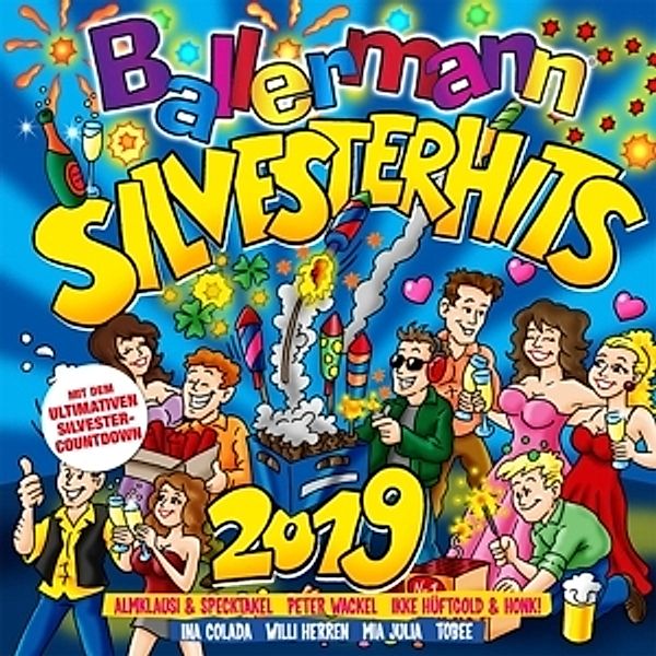 Ballermann Silvesterhits 2019, Diverse Interpreten