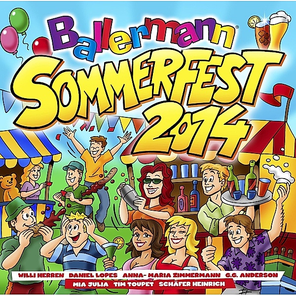 Ballermann Sommerfest 2014, Diverse Interpreten