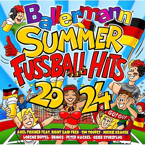 Ballermann Summer - Fussball Hits 2024 (2 CDs), Various