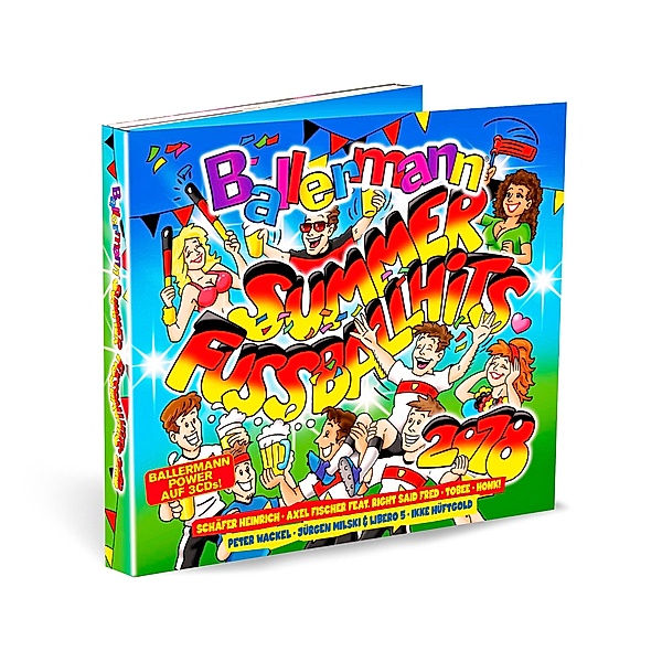 Ballermann Summer Fussballhits (3 CDs), Various