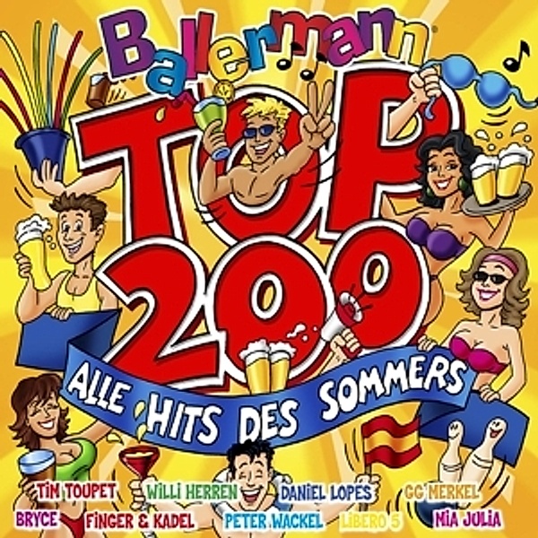 Ballermann Top 200 Alle Hits Des Sommers, Diverse Interpreten
