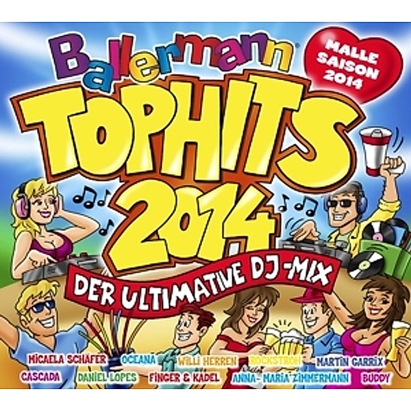 Ballermann Tophits 2014 Der Ultimative Dj-Mix, Diverse Interpreten