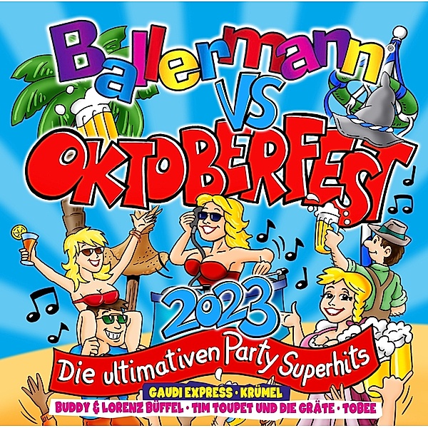 Ballermann Vs Oktoberfest 2023 (2 CDs), Diverse Interpreten