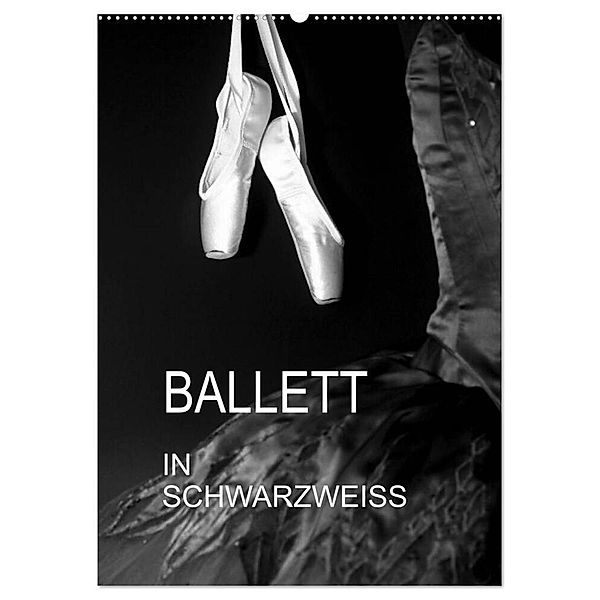 Ballett in Schwarzweiss (Wandkalender 2024 DIN A2 hoch), CALVENDO Monatskalender, Anette/Thomas Jäger