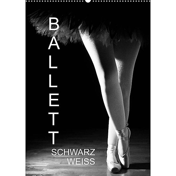 Ballett SchwarzweissAT-Version  (Wandkalender 2023 DIN A2 hoch), Anette/Thomas Jäger
