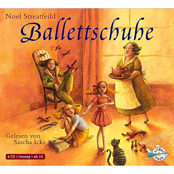 Ballettschuhe, 4 Audio-CDs, Noel Streatfeild