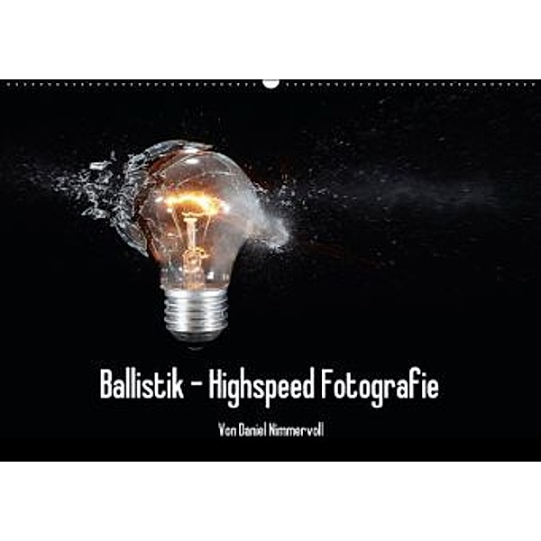 Ballistik Highspeed Fotos (Wandkalender 2016 DIN A2 quer), Daniel Nimmervoll