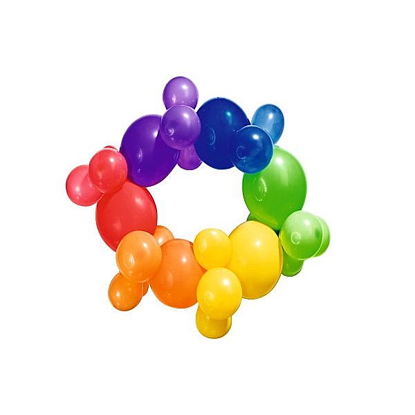 Ballon-Set Rainbow