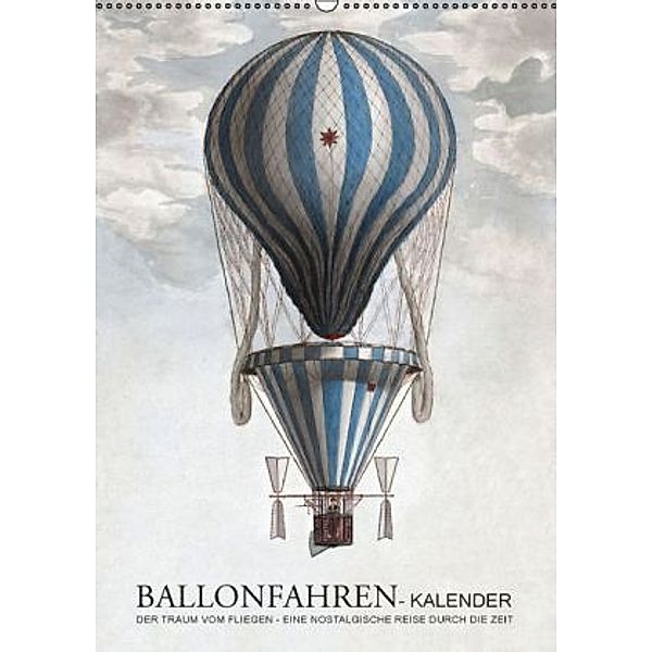Ballonfahren Kalender (Wandkalender 2016 DIN A2 hoch), Babette Reek