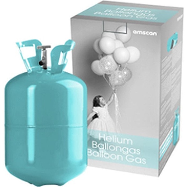 Ballongas Helium ''Amscan'' klein