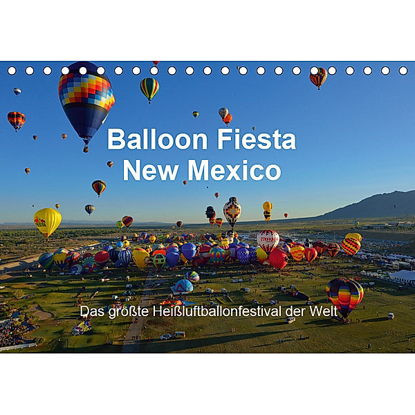 Balloon Fiesta New Mexico (Tischkalender 2019 DIN A5 quer), Hans-Gerhard Pfaff