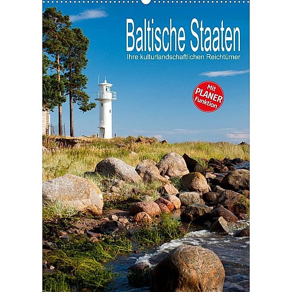 Baltische Staaten - Ihre kulturlandschaftlichen Reichtümer (Wandkalender 2023 DIN A2 hoch), Christian Hallweger