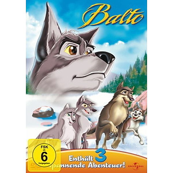 Balto - Enthält 3 spannende Abenteuer, Keine Informationen