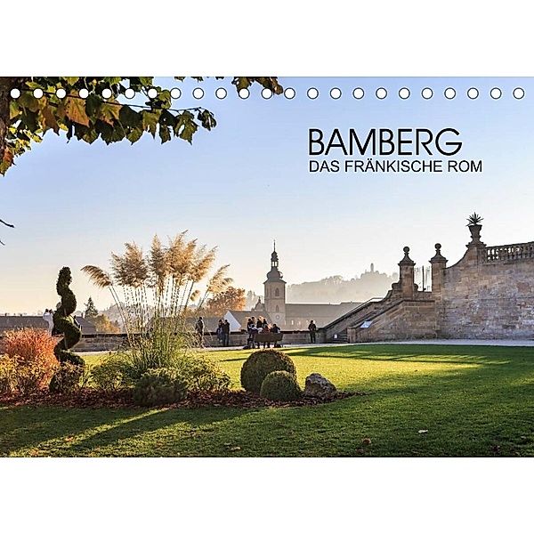 Bamberg - das fränkische Rom (Tischkalender 2023 DIN A5 quer), Val Thoermer