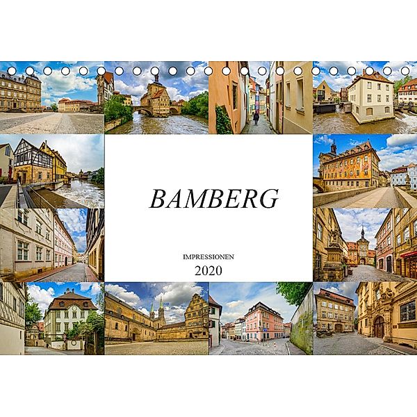 Bamberg Impressionen (Tischkalender 2020 DIN A5 quer), Dirk Meutzner