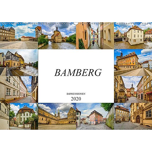 Bamberg Impressionen (Wandkalender 2020 DIN A2 quer), Dirk Meutzner