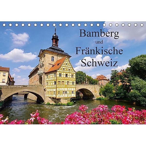 Bamberg und Fränkische Schweiz (Tischkalender 2017 DIN A5 quer), LianeM