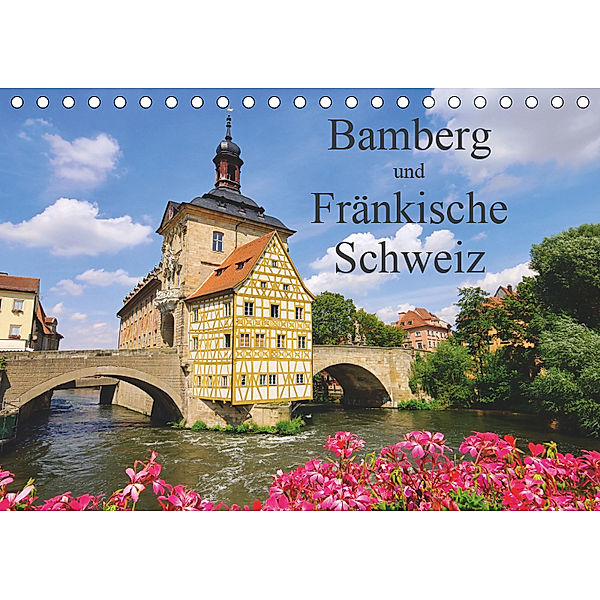 Bamberg und Fränkische Schweiz (Tischkalender 2019 DIN A5 quer), LianeM