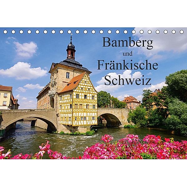 Bamberg und Fränkische Schweiz (Tischkalender 2021 DIN A5 quer), LianeM