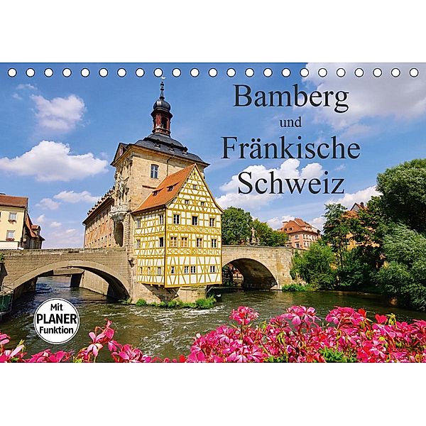 Bamberg und Fränkische Schweiz (Tischkalender 2021 DIN A5 quer), LianeM