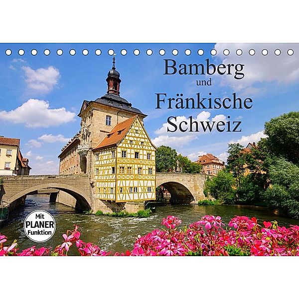 Bamberg und Fränkische Schweiz (Tischkalender 2023 DIN A5 quer), LianeM