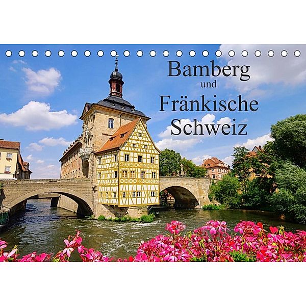 Bamberg und Fränkische Schweiz (Tischkalender 2023 DIN A5 quer), LianeM