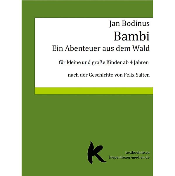 Bambi, Jan Bodinus, Felix Salten