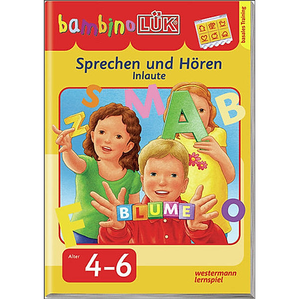 bambinoLÜK-Übungshefte: H.30 Sprechen und Hören - Inlaute, Michael Junga