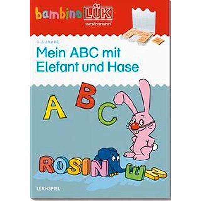 Bambinoluk Ubungshefte Volume 2 Mein Abc Mit Elefant Und Hase Buch