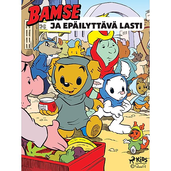 Bamse ja epäilyttävä lasti / Bamse Bd.12, Jens Hansegård