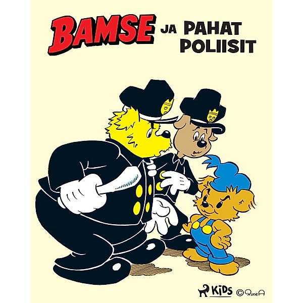 Bamse ja pahat poliisit / Bamse Bd.21, Mårten Melin