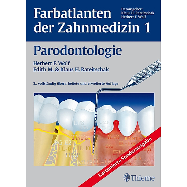 Band 1: Parodontologie / Farbatlanten der Zahnmedizin, Edith Rateitschak-Plüss