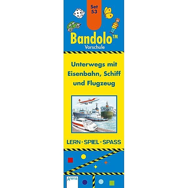 Bandolo (Spiele): 53 Unterwegs mit Eisenbahn, Schiff und Flugzeug (Kinderspiel), Friederike Barnhusen