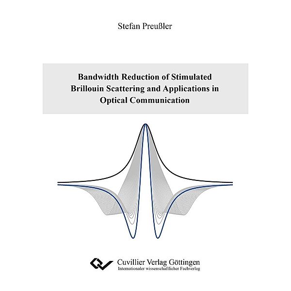 Bandwidth Reduction of Stimulated Brillouin Scattering and Applications in Optical Communication