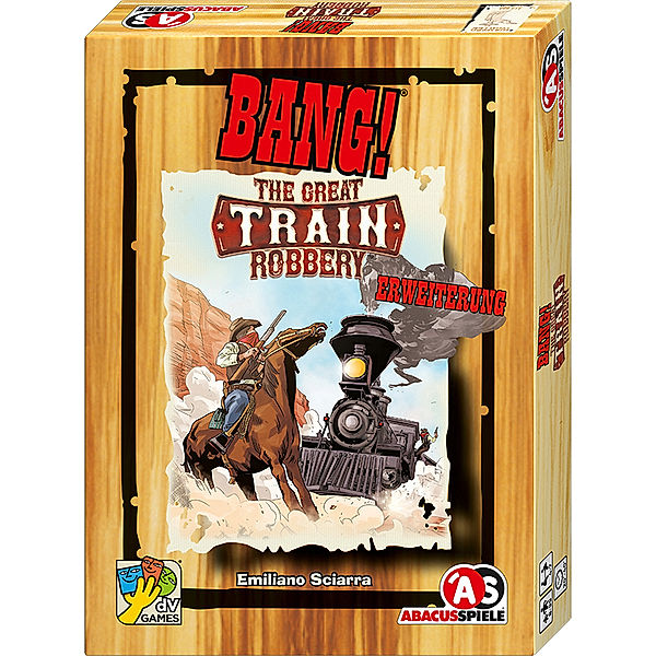 ABACUSSPIELE BANG! 5. Erweiterung - The Great Train Robbery, Emiliano Sciarra